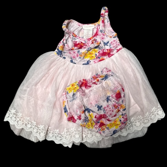 Rachel Ashwell floral & lace dress 12 mths - Picture 1 of 12